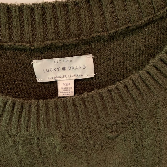 Lucky Brand Sweater S, spruce green - Picture 2 of 3
